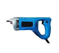 Cement Mixer, Construction Vibrator Concrete Vibrator Electric Hand Held Cement Bubble Remover with 1M 1.2M 1.5M Hose(1300W+1 Meter Rod)