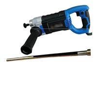 Cement Mixer, Construction Vibrator Power Concrete Vibrator Hand Held Electric Pencil Vibrator with 1M 1.2M 1.5M Hose(850W Motor+1.2 Meter Rod)