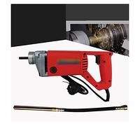Cement Mixer, Random Style Construction Vibrator Concrete Vibrator Electric Hand Held Cement Bubble Remover with 1M 1.2M 1.5M Hose(50#1.5 Meter Stick)