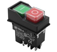 Cement Mixer Switch for Belle Minimix 240V IP55 Electric Rated On/Off Power Safety Switches Electromagnetic Push Button Waterproof Heavy Duty Machine for Machinery & Textile Equipment