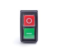 Cement Mixer Switch Replacement - ShiningUU Electromagnetic Pushbutton Switch with Brake | DPST Safety Isolator for Machinery & Textile Equipment