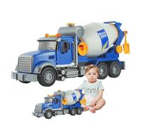 Cement Mixer Truck - Construction Truck With Lights And Sounds, Interactive Play Vehicle | Kids Boys Christmas Birthday Gift Car, Motor Skill Development, Imaginative Play, Fun Construction