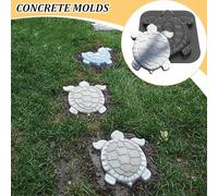 Cement Molds,Cement Stepping Stone Molds Turtle Shape - Reusable Paving Mould Crafting Accessories for Pavement Path Patio Lawn Garden Park Landscape