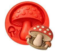 Cement Molds for Stepping Stones 13.7 Inch Reusable Mushroom Mould
