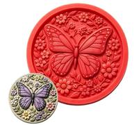 Cement Mould - Round 15.7 Inch Reusable Concrete Mold for DIY Crafts Stone