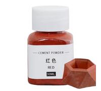 Cement Pigment Powder - 30ml Iron Oxide Colorant for Concrete Gypsum Clay Plaster Dye | Perfect for Decorative Construction Projects, Artistic Painting, Home Crafts, DIY Model Making