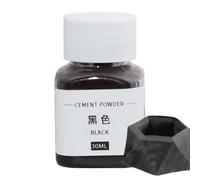 Cement Pigment Powder | Black, Red, Blue, Green Iron Oxide Color Dye Tint For Concrete, Mortar, Plaster, Clay, And Paint - 30ml Artistic Colorant For DIY Craft And Building