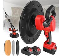 Cement Polishing Machine, 1680W Cordless Wall Plastering Equipment for Mortar Surface Construction