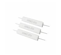 Cement Resistors 10pcs 20W 5% Power Resistors 0.1R to 100K Ohm for Audio Equipment, Power Adapter, and Instrumentation(68R)