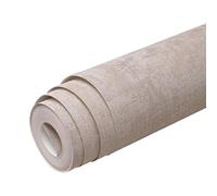 Cement Textured Wallpaper - Concrete Textured Waterproof Wall Paper,920x53cm Stylish Cement Wallpaper, Multipurpose Wallpaper for Bedroom