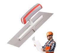 Cement Trowel - Flat Putty Tool, Lightweight Tool for Pool Finishing | Ergonomic Concrete Applicator for Plasterboard, Drywall, Tile and Masonry Work