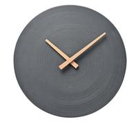 Cement Wall Clock 28cm - Dark Grey Interval Grey 28cm