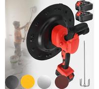 Cement Wall Smoothing Machine, High-Efficiency Electric Plastering Tool, Mortar Spatula for Cement Mixer, Professional Wall Finishing Equipment