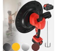 Cement Wall Smoothing Machine, High-Efficiency Electric Plastering Tool, Mortar Spatula for Cement Mixer, Professional Wall Finishing Equipment