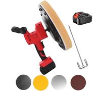 Cement Wall Surface Smoothing Machine, Electric Wall Smoothing Machine, 1880w Cordless Polishing Machine, Cement Surface Wall Plastering Machine,1battery