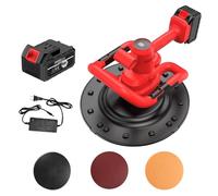 Cement Wall Surfaces Smoothing Machine - Electric Wall Plastering Machine Handheld Wall Plastering Machine Wall Plaster Smoothing Tools Kit(A)