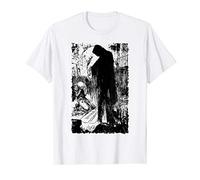 Cemetary Scene Ghost of Christmas Future Bah Humbug Scrooge T-Shirt