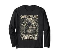 Cemetery Goth I was Talking to The Dead Long Sleeve T-Shirt