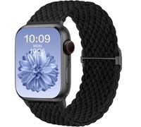 CeMiKa Compatible with Apple Watch Straps 40mm 42mm 41mm 38mm 44mm 46mm 45mm 49mm Women Men, Braided Stretch Elastic Sport Solo Loop Band for iWatch Series 11 10 9 8 7 6 5 4 SE 3 2 1