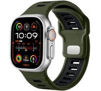 CeMiKa Compatible with Apple Watch Straps Ultra 3/Ultra 2/Ultra 49mm 44mm 46mm 45mm 42mm Men, 26mm Adjustable Silicone Sport Loop Replacement Bands for iWatch Series 11 10 9 8 7 6 5 4 SE 3 2 1
