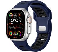 CeMiKa Compatible with Apple Watch Straps Ultra 3/Ultra 2/Ultra 49mm 46mm 45mm 44mm 42mm Men, 26mm Adjustable Silicone Sport Loop Replacement Bands for iWatch Series 11 10 9 8 7 6 5 4 SE 3 2 1