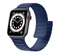 CeMiKa Magnetic Straps Compatible with Apple Watch Strap 38mm 40mm 41mm 42mm, Strong Silicone Magnetic Sport Loop Replacement Bands for iWatch Ultra 2/Ultra Series 10 9 8 7 SE 6 5 4 3 2 1, Women Men
