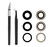 Cemobile Original Back Rear Camera Glass Lens Replacement for iPhone 13 Pro and iPhone 13 Pro Max with Adhesive Preinstalled and Repairing Tool Kit