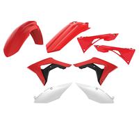 Cemoto Plastic Kit RED/WHITE CRF 14-17