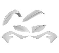 Cemoto Plastic Kit WHITE KX 450F 19-23