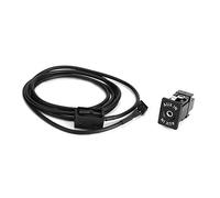 CEMTUKLBP 12pin AUX - IN Stereo Audio Adapter Cable for Agila 2000-2007, Car Audio Adapter with 150cm Length, Compatible with CD30 MP3 CD70 Navi CDC40 DVD90 Navigation Systems