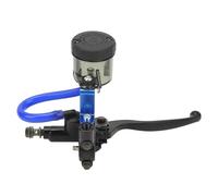 CEMTUKLBP 7/8in 22mm Brake Master Cylinder Lever with Dual Hydraulic Reservoir, 12.7mm Piston Replacement for Motorcycle Hydraulic Clutch and Brake System