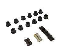CEMTUKLBP Front A Arm Bushing Sleeve Kit, Replacement for Club Car Precedent 2004 - Up, Leaf Spring A Arm End Bushing Sleeve with Durable Metal and Rubber Construction for Smooth