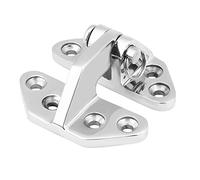CEMTUKLBP Stainless Steel Marine Boat Hatch Hinge with Removable Pin, Heavy Duty 316 Grade Resistant Hinge for Boat Cabin Doors and Windows, Direct Replacement Hardware