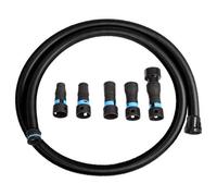 Cen-Tec Systems 94698N Quick Click 3M Hose Compatible With Numatic/henry Vacuums With Five Piece Power Tool Adaptor Set