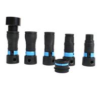 Cen-Tec Systems 95237 Quick Click Five Piece Power Tool Adaptor Set For 32mm Vacuum Hose And 19-58mm Dust Outlets