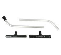 Cen-Tec Systems Commercial Cleaning Aluminum Vacuum Tools, 14-Inch, Black, Kit w/ 2-Piece S-Wand