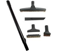 Cen-Tec Systems Premium Vacuum Attachment Kit with Telescoping Wand, Black