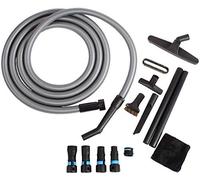 Cen-Tec Systems Quick Click 5m Hose Power Tool Adaptor Clean-Up Set | For home and shop vacuums. Dust collection adaptor set with clean-up tools.