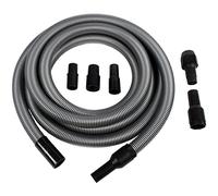 Cen-Tec Systems Upright and Canister Vacuum Extension Attachment Kit, Black, 20 Ft. Hose w/Adapters