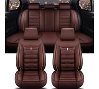 CENAP Car Seat Protector For NISSAN For Qashqai For Juke For Leaf For Armada For Altima For Cube For Dualis For Tiida For Bluebird Car Seat Cover Car Seat Covers(F Coffee 5 Seat)