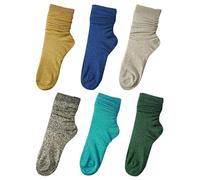 CENAST 2023 Women's Novelty Socks 2 Pairs Cotton Glitter Bright Sock Size 7-9, 6 Colors, One Size