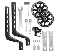 CENBEN 1 Pair Stabilisers for Childs Bike, Bicycle Training Wheels Bike Support Stabilizer Wheels with Adjustable Bicycle Stabiliser Mounted Kit for 12 14 16 18 20 Inch Children Bikes