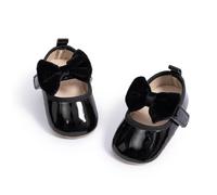 CENCIRILY Baby Girl Mary Jane Shoes Anti-Slip First Walking Bowknot Soft Sole Princess Wedding Dress Flats for 0-18 Month