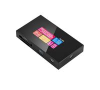 Cenei 8-In-One Smart Hub with Touch Screen CFexpress Type A/Type B 4K 120Hz Display 10Gbps 100W PD for Camera/Phones