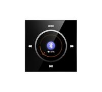 Cenei Audio Control Panel 86 Wall-Mounted Bluetooth with 2x25W Amplifier Ceiling Speakers for Home Background Music System A