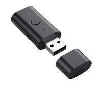 Cenei Bluetooth 5.3 Transceiver Receiver 2 in 1 USB Bluetooth Adapter 3.5mm Aux Wireless USB Adapter for PC Home Sound System