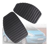 Cenei Brake Clutch Pedal Pad for Citroen Xsara Picasso 1999-2012, Rubber Cover Car Step Pads Rubbers Covers Replacement 2Pcs