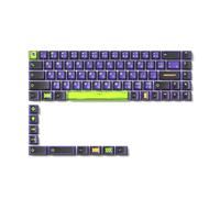 Cenei Comic Keycaps EVA01 BOW-Cherry Profile for Mechanical Keyboards for Mechanical Gaming Keyboard 61/61/63/64/68 Layouts C