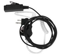 Cenei Covert Acoustic Tube Security Earpiece Headset PTT Mic Compatible for CP040 DP1400 GP68 GP88
