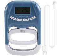 Cenei EH121 Digital Hand Grip Strength Trainer, 396Lbs/180Kg Strengthener for Home Education, Blue